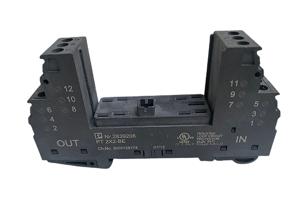 Elemento base de proteção contra surtos PT 2x2-BE 2839208 Phoenix Contact