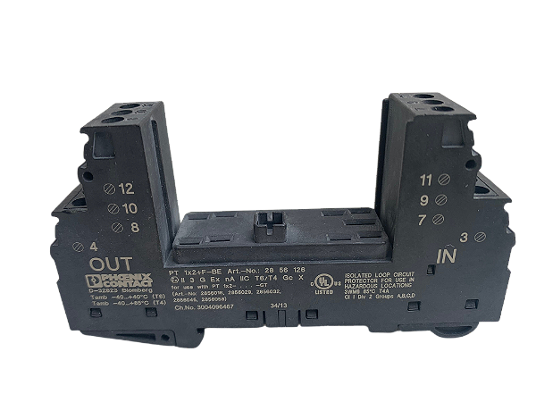 Elemento de base da proteção contra sobretensão PT 1x2+F-BE 2856126 Phoenix Contact