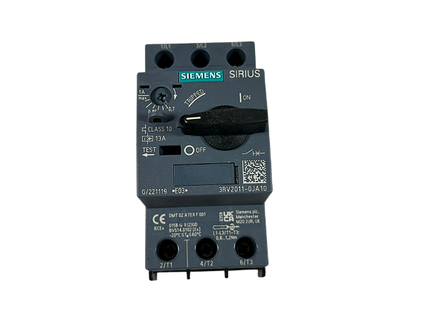 Disjuntor Motor S00 0,7-1A 3RV2011-0JA10 Siemens