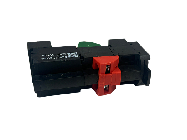 5 pçs Elemento De Contato Impulso + Base p/ Ba9S 1NA+1NF 20mA ELR111 14040101 Ace