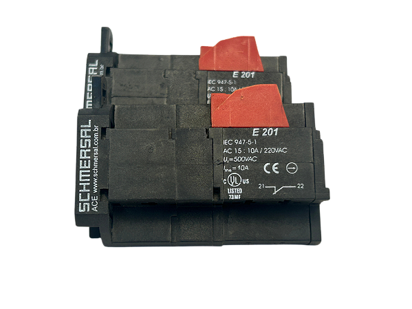 2pçs Elemento De Contato c/ Retenção 1Nf E201 Ace