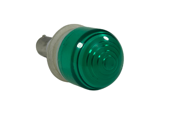 Sinalizador 1 Led Verde encapsulada S1Ls/15 125Vca Ba9S Ace