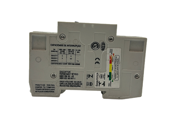 Disjuntor Monopolar 6A Curva C 5Sx1 106-7 Siemens