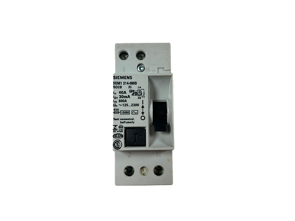 Disjuntor Diferencial 2p 40a Ac 30ma 5sm13140mb Siemens