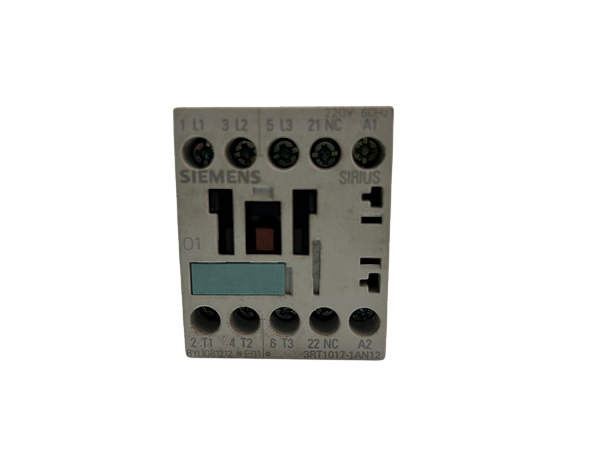 Contator Tripolar 12a 1nf 220vca 3rt1017-1an12 Siemens