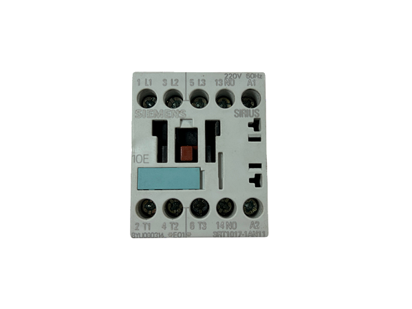 Contator Tripolar 12a 1na 220vca 3rt1017-1an11 Siemens