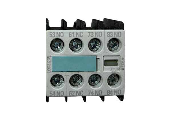 Bloco Contato auxiliar frontal 3NA+1NF 3RH1911-1FA31 Siemens
