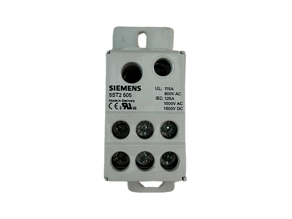 Bloco distribuição 125A 690V 5ST2505 Siemens