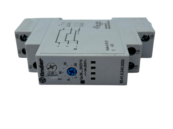 Temporizador modular 24-240V AC/DC 1s-24h 1NAF 80.41.0.240.0000 Finder