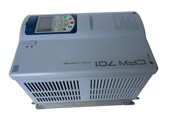Inversor de Frequência Trifásico 220-240V 24A 7,5CV CFW701B24P0T2DB20C3 Weg usado