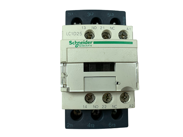 Contator tripolar 25A 1NA+1NF 220VCA LC1D25M7 Schneider Electric