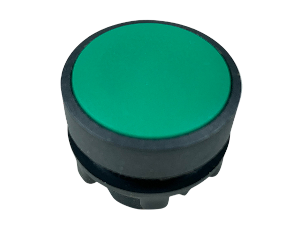 5 pçs Cabecote para botao 022mm plastico faceado retorno por mola verde ZB5AA3 Telemecanique