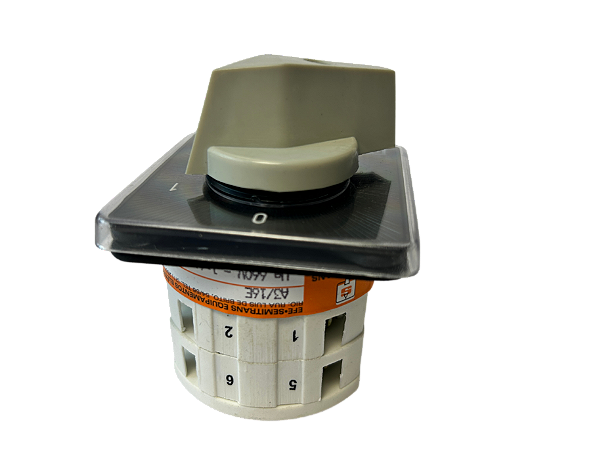 Comutora liga-desliga 16A 3 pólos 2 pos fixação topo A3/16E Semitrans