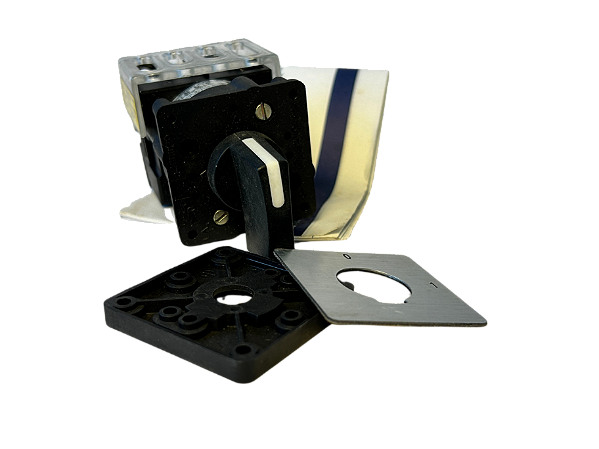 Comutador rotativo liga-desliga 12 A 3 pólos fixação topo K1C003HLH Schneider Electric