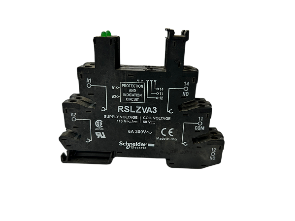 3 pçs Base para relé RSL conexão parafuso LED 110VCA/CC RSLZVA3 Schneider Electric