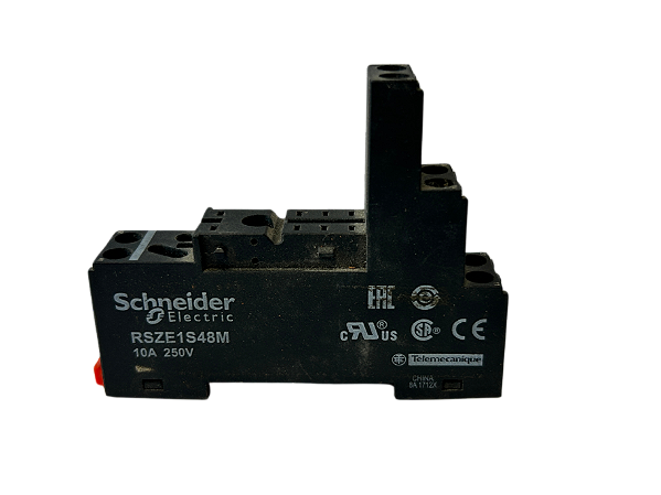 Base para relé RSB1A160* e RSB2A080* conexão por parafuso RSZE1S48M Schneider Electric