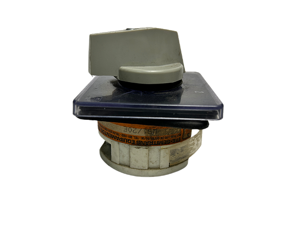 Comutadora reversora sem posição "0" 20A 1 pólo 2 pos fixação topo WS1/20E Semitrans