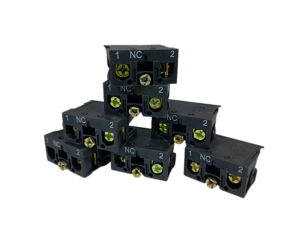 39 pçs Bloco de Contato 1NF p/botão M20-1B Metaltex