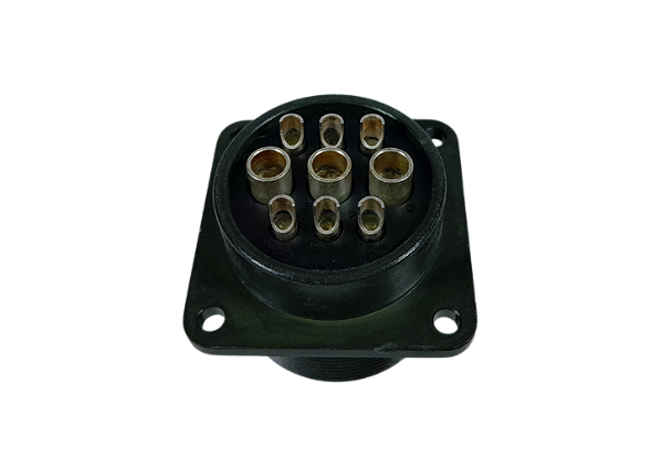 Conector circular padrão fêmea 9 pinos MS3102A24 Yeonhab