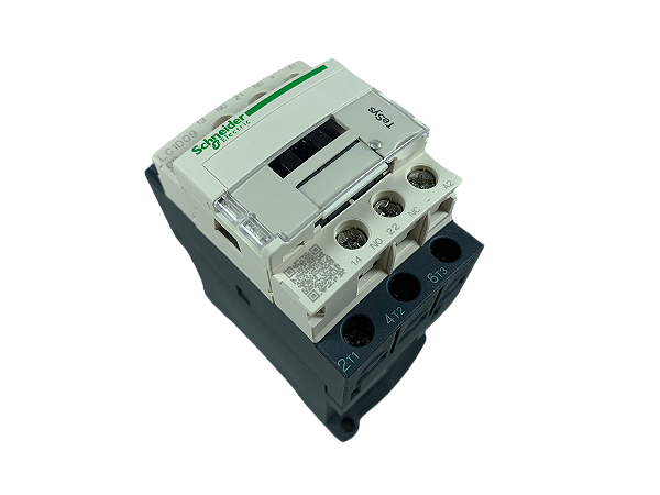 Contator tripolar 9A 125Vdc 1NA+1NF LC1D09GD Schneider