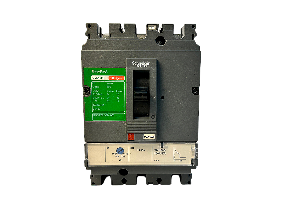 Disjuntor Tripolar 160A Cvs160F3160 Lv516333 Schneider