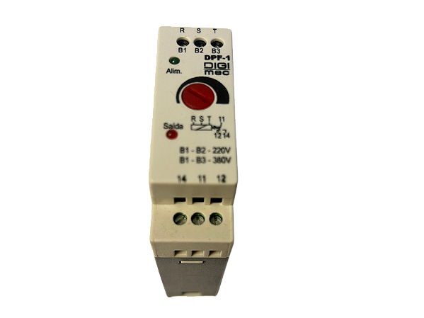 Rele Falta De Fase 220-380Vca Dpf-1  Digimec