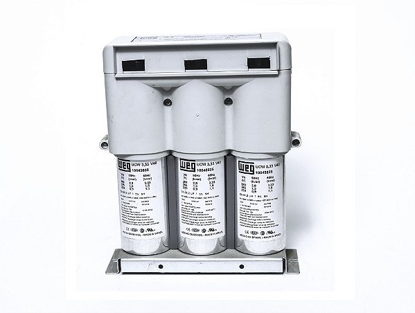 Capacitor trifásico 10KVAR/380V MCW10V40 10186092 Weg usado