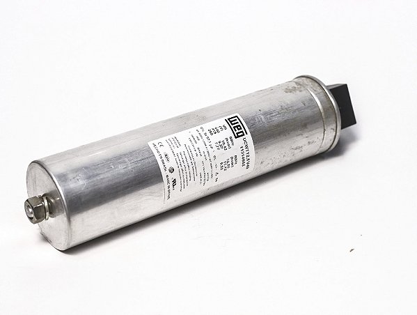 2 pçs Capacitor trifásico 12,5KVAR/440V UCWT12,5V49 11314665 Weg usado