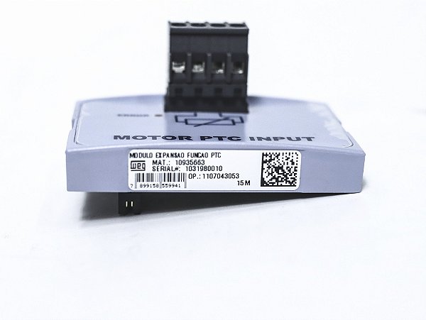 Módulo de expansão funcão SSW07-08-KPTC-MTR 10935663 WEG usado