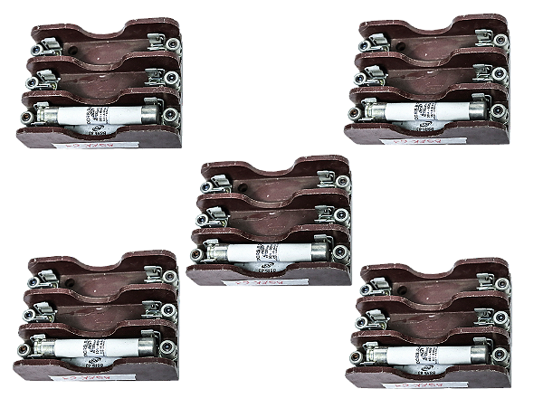 5 pçs Base fusível cartucho 30A-600V BS2231-30X3-600 BSRK-63 DCA