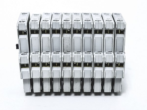 10 pçs Bloco de contato auxiliar lateral 1NA+1NF para contator CWM BCXML11 WEG usado