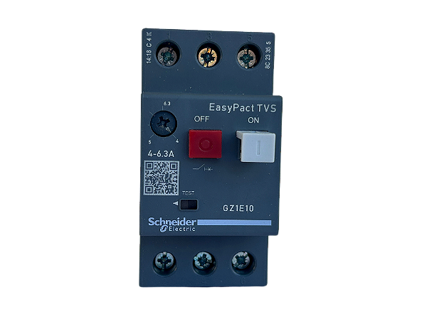 Disjuntor motor 4-6,3A GZ1E10 Schneider Electric