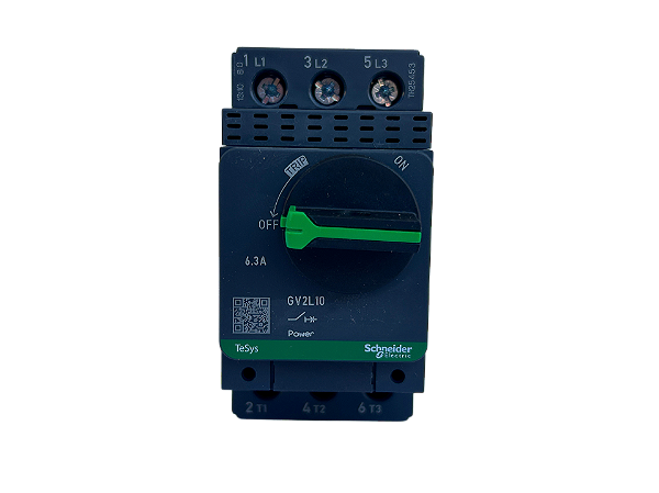Disjuntor motor magnético 6,3A GV2L10 Schneider Electric