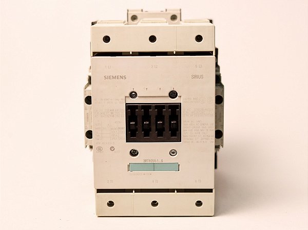 Contator tripolar 115A 2NA+2NF 220-240VCA/VCC 3RT1054-1AP36 Siemens