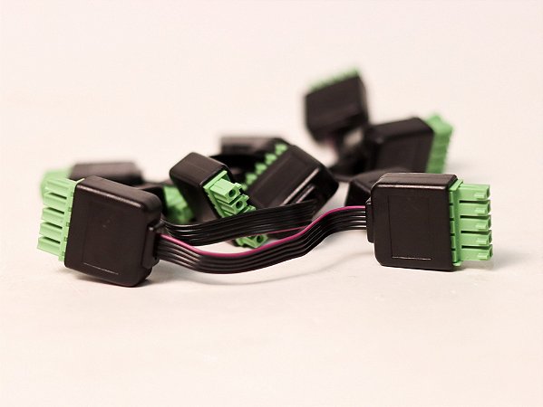 6 cabos curtos de comunicação para SmartLink A9XCAS06 0,1m Schneider Electric