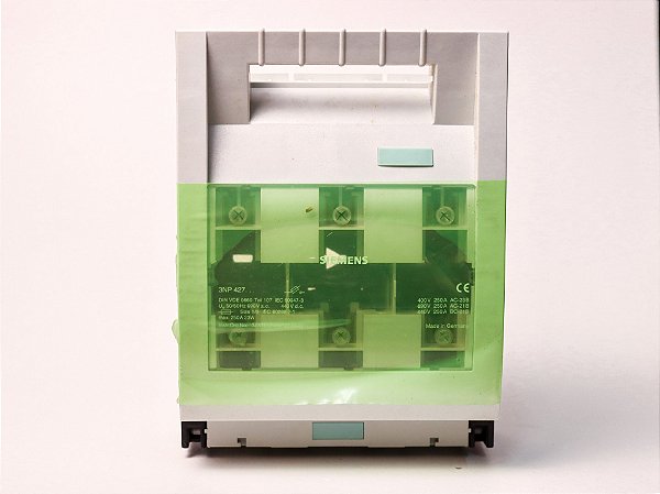 Chave seccionadora tripolar NH1 250A com porta fusível 3NP4270-0CA01 Siemens