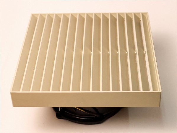 Conjunto de ventilação 257x257 220V RAL 7032 96310 Tasco