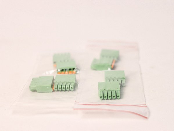 8 conectores TI24 5 pinos para SmartLink A9XC2412 Schneider Electric Usado