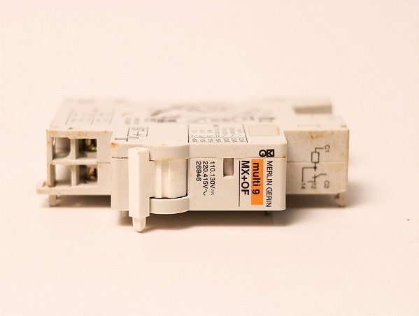 Contato auxiliar MX+OF 220-415Vca 110-130vCC C120 26946 Merlin Gerin
