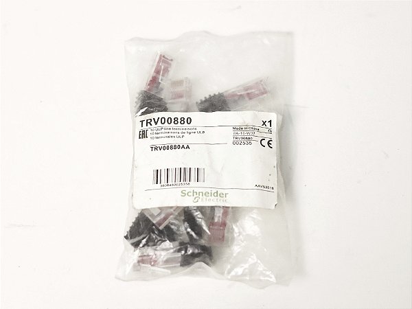 Conjunto 10 terminadores de linha ULP TRV00880 Scheider Electric