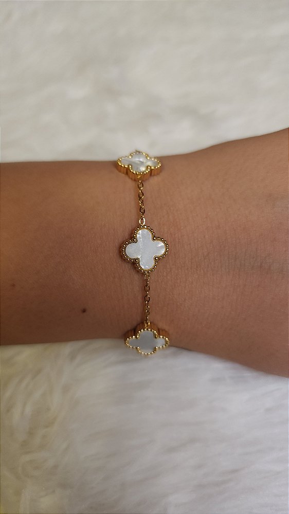 Pulseira Vintage Alhambra 5 Trevos