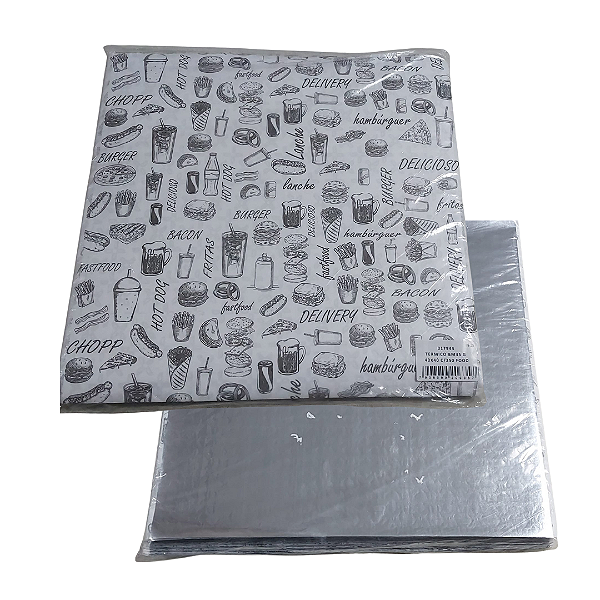 Papel Acoplado Térmico - 34X40 - Pacote c/250un
