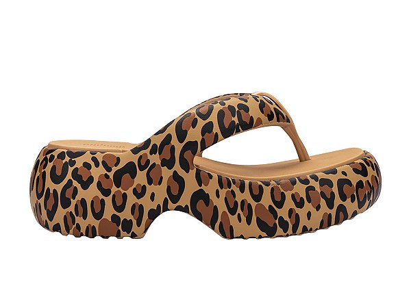 Melissa Free Fuzzy Printed Platform