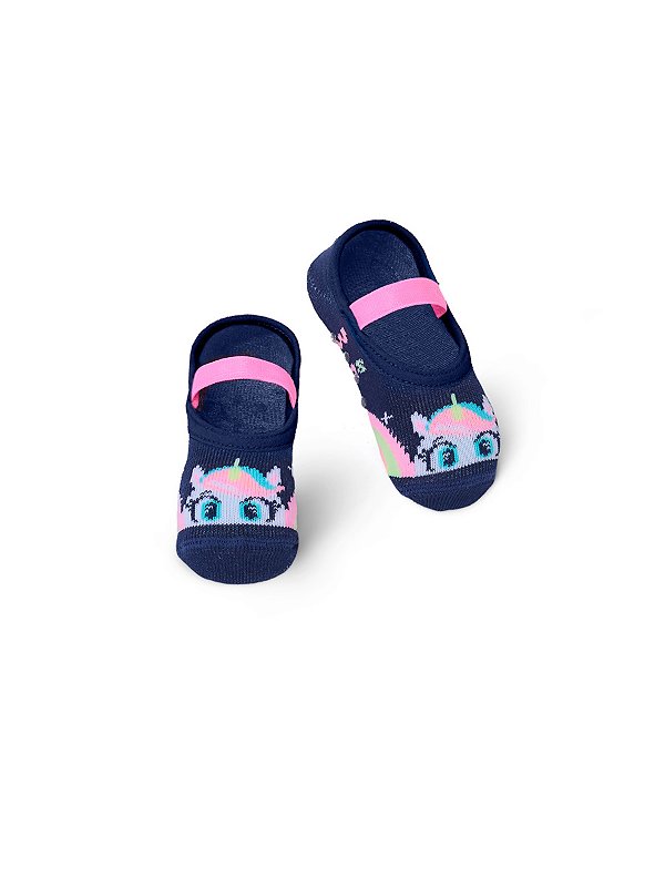 Meia Puket Sapatilha Boneca Kids