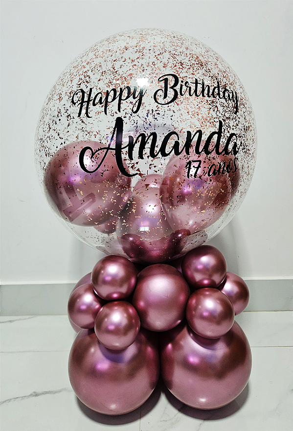 Balão Bubble Personalizado
