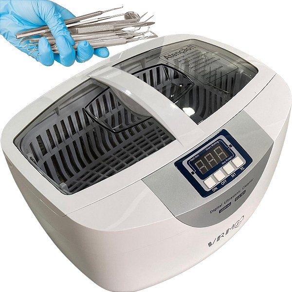 Lavadora Ultrassônica VRM 2.5L Cuba C/ Aquecimento E Timer