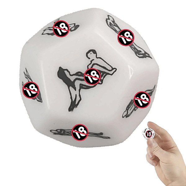 Dado Erotico Jogo do Prazer 12 Posiçoes Sexo Casal Homem Mulher Sexy Diversao Sensual SexShop