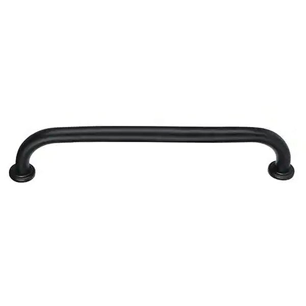 Alça de Apoio Barra 80cm Inox Preto Idoso Cadeirante Gestante Quarto Corrimao Banheiro Box Acessibilidade Resistente