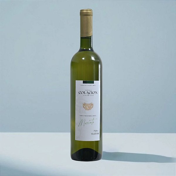 Vinho Branco Seco Moscato - Vinícola Colacion - 750ml