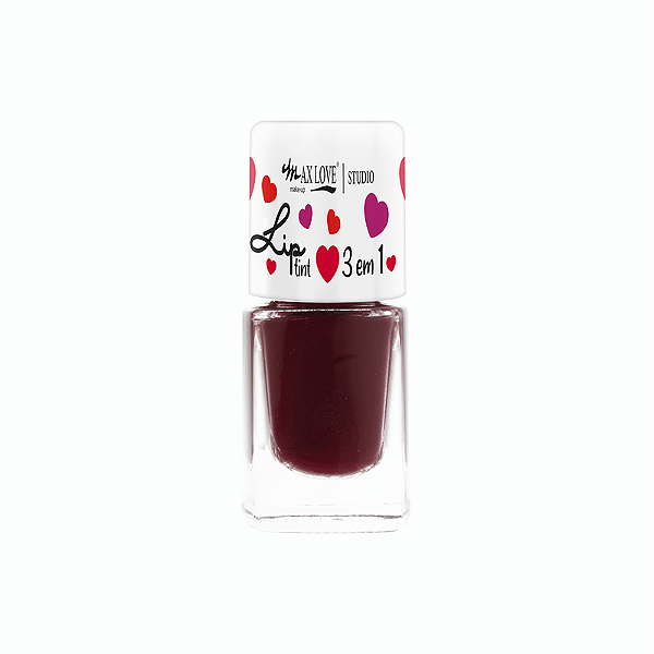 Lip Tint 3 em 1 Max Love cor vermelho